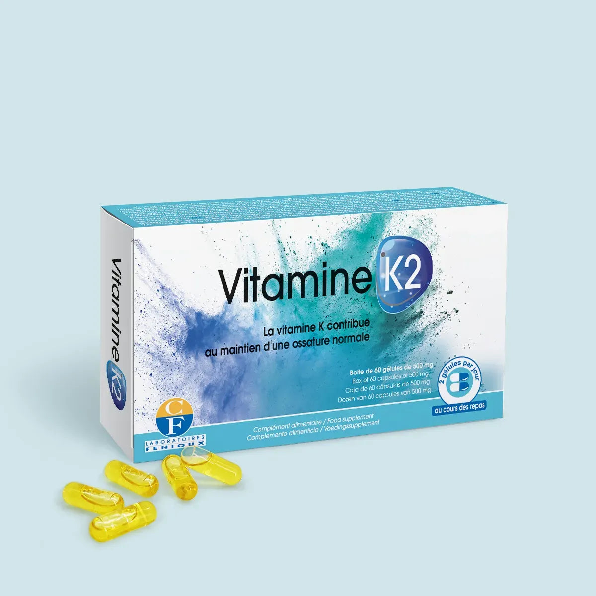 Vitamine K2 (60 gélules)