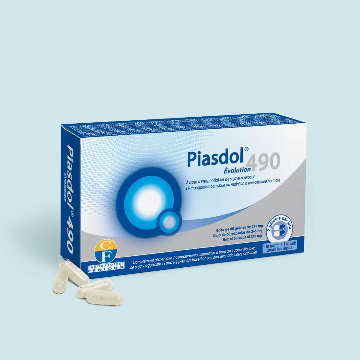 Piasdol® 490 évolution (60 gélules)